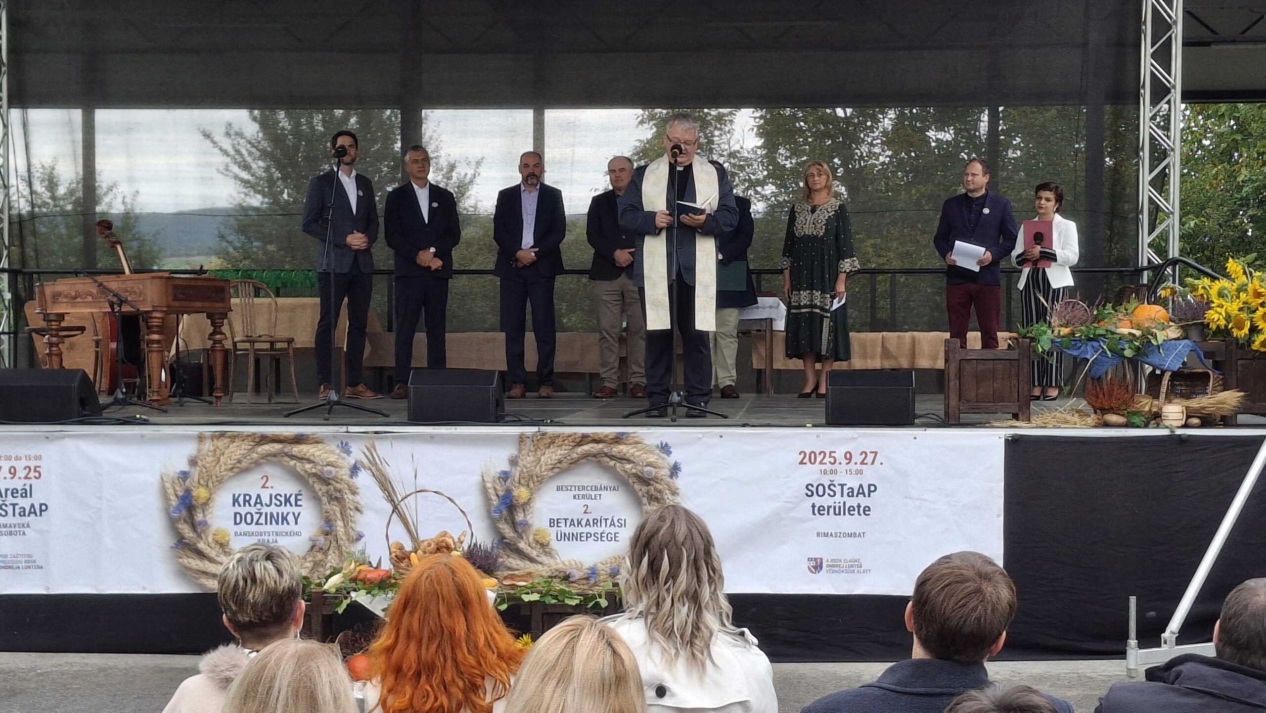 Slávnostné príhovory na krajských dožinkách