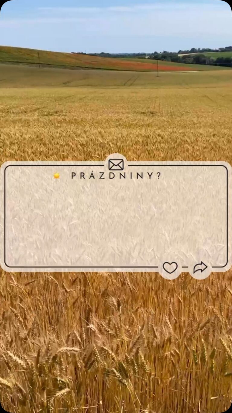 Prázdniny – neprázdniny, žatva nepočká