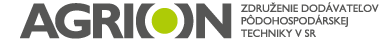 Logo AGRION – Združenie dodávateľov pôdohospodárskej techniky