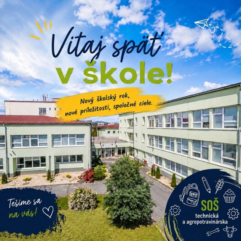 Vitaj späť v škole! Po prázdninách sa opäť stretávame – naše už známe tváre, ale aj naši…