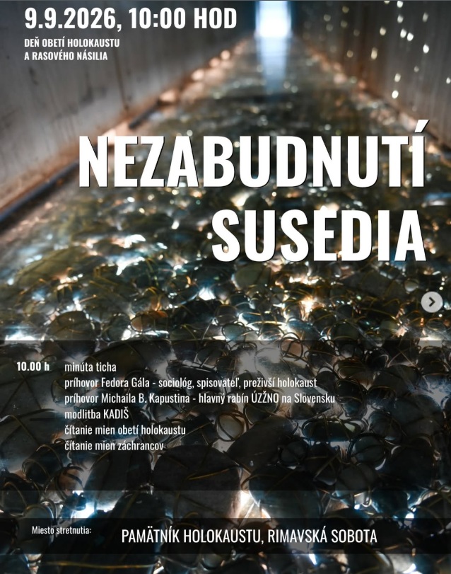NEZABUDNUTÍ SUSEDIA